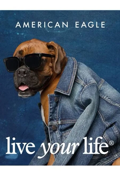 AE Live Your Life Dog Gift Card