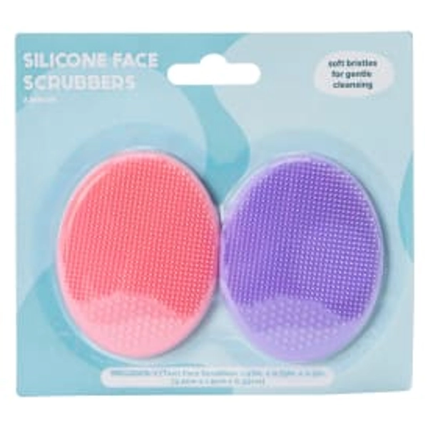 Silicone Face Scrubbers 2-Count