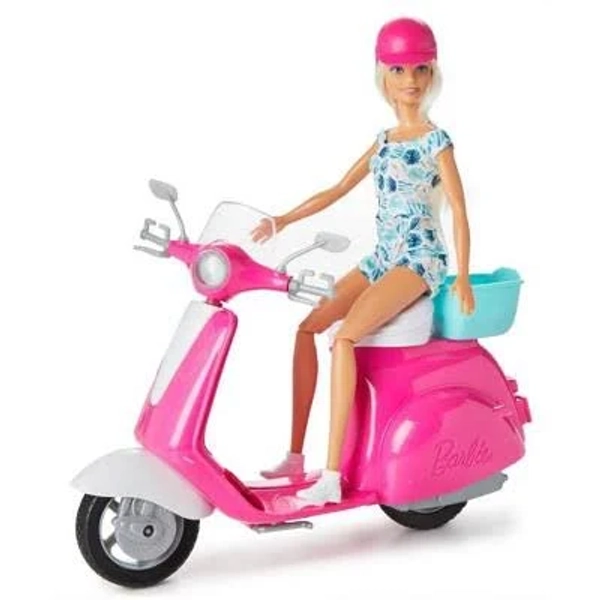 Barbie Doll & Scooter