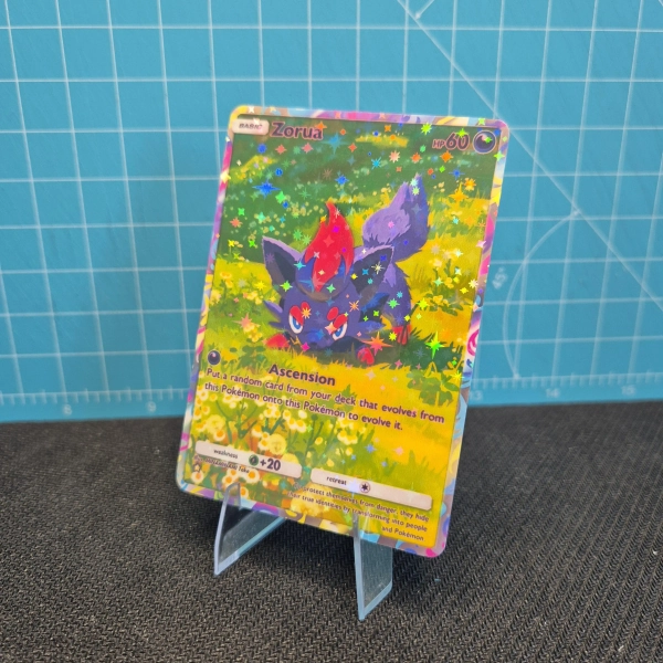 Zorua B3 / Pulsing Aura / Pokemon tcg quality custom Card