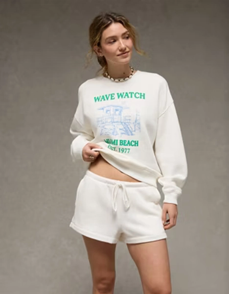 AE Micro Waistband Fleece Short