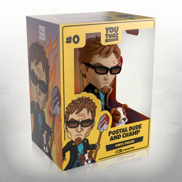 POSTAL Dude and Champ Youtooz Vinyl Figure - Running With Scissors