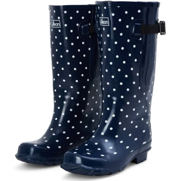 Spots Women's Extra Wide Calf Rain Boots
