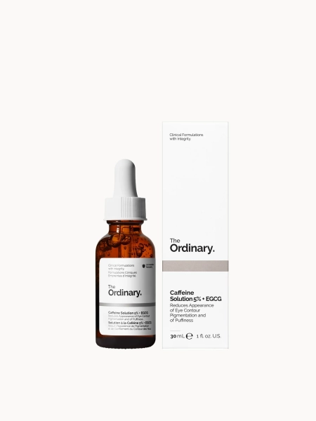The Ordinary Caffeine Solution 5% + EGCG Depuffing and Brightening Eye Serum 30ml