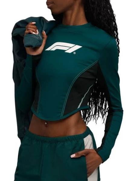 PUMA Women's Formula 1 Long Sleeve Racing Top
