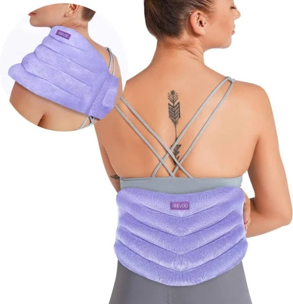 REVIX Microwavable Heating Pad for Back Extra Large Microwave Heated Pack with Moist Heat