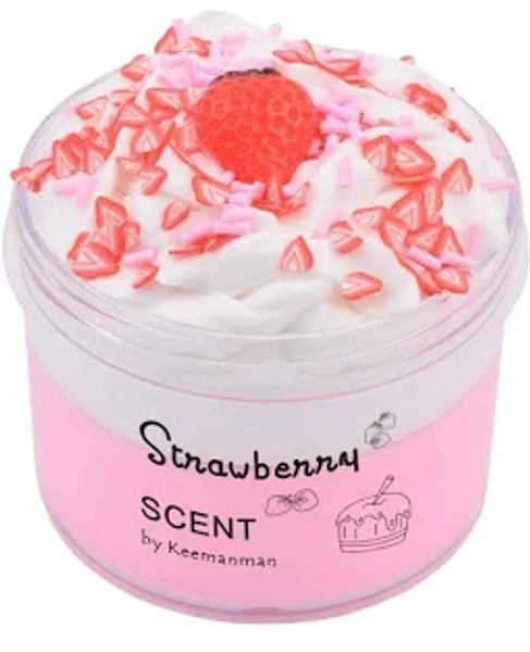 Keemanman Strawberry Butter Slime Scented DIY Slime Supplies Kit