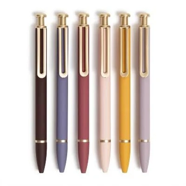 U Brands Soft Touch Monterey Cottage Core Ballpoint Pens