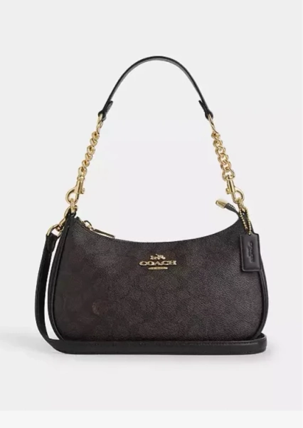 Teri Shoulder Bag In Signature Canvas