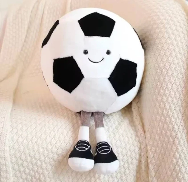 Jellycat-inspired Soft Soccer Ball Plush Toy