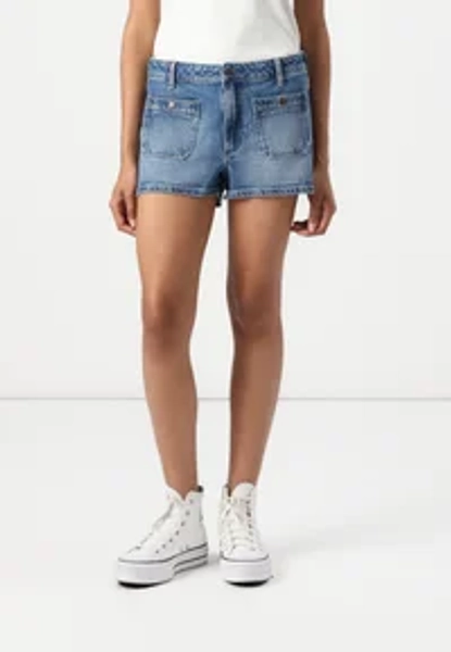 POCKET COWBOY - Jeansshorts - moonlite haze