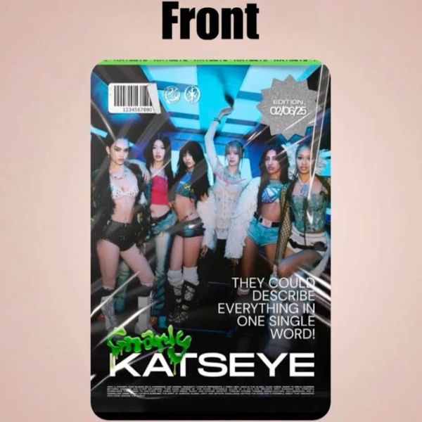 KATSEYE Photocard: Kpop Fan Merch, Eyekon Gift