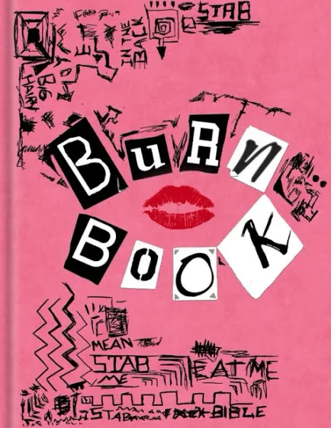 Burn Book Replica (BLANK or MOVIE VERSION, 8.5x11, Matte Hardcover)