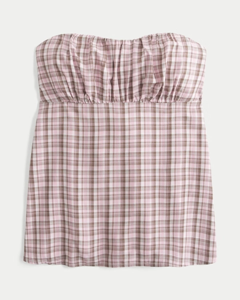 Easy Strapless Babydoll Top