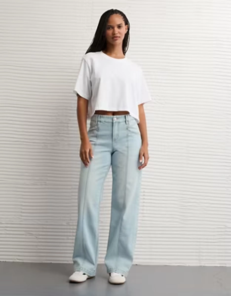 AE Curvy High-Waisted Stovepipe Jean