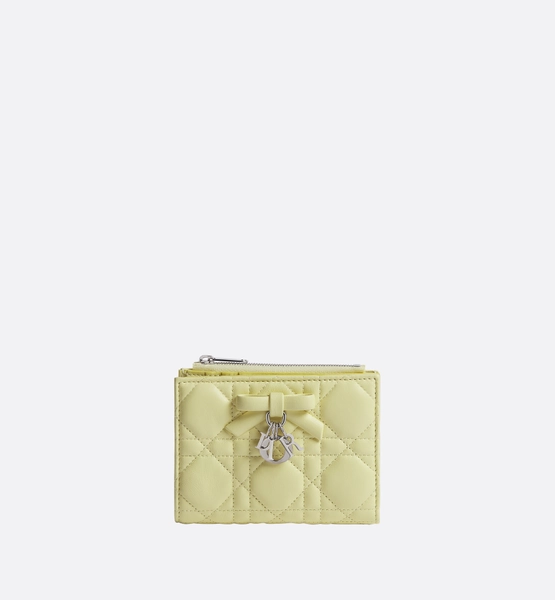 Lady Dior Dahlia Wallet