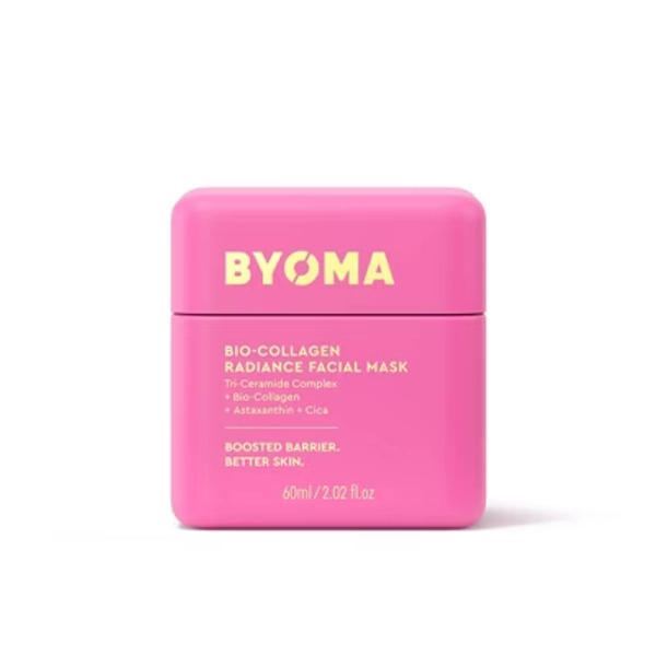 BYOMA Bio-Collagen Radiance Facial Mask - 2.02 fl oz: Anti-Aging, Vegan, Suitable for Combination Skin