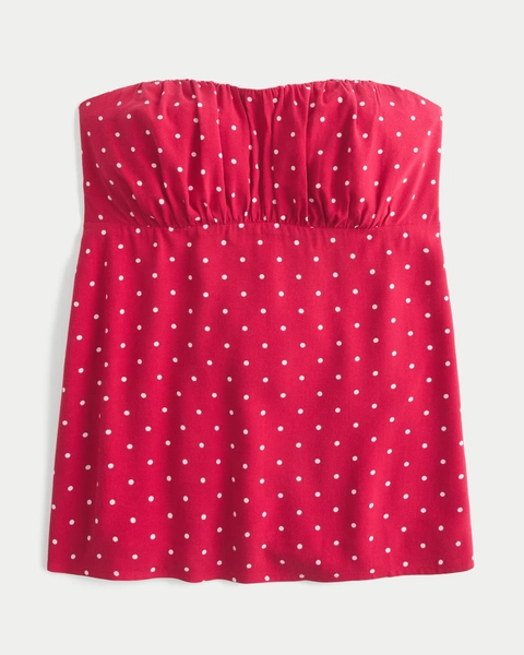 Easy Strapless Babydoll Top