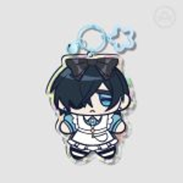 Ciel Phantomhive [Black Butler] Broken Glass - Alice Keychain by ari - ACGGOODS
