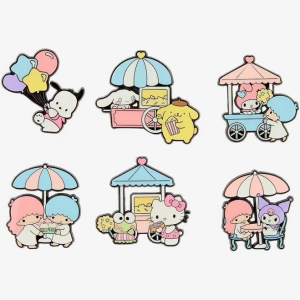 Loungefly Hello Kitty And Friends Carnival Blind Box Enamel Pin