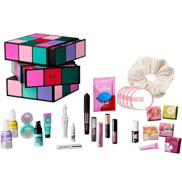 Benefit Cosmetics Glam Cube Makeup Advent Calendar Gift Set