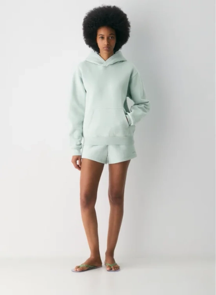 aritzia agave green hoodie!!