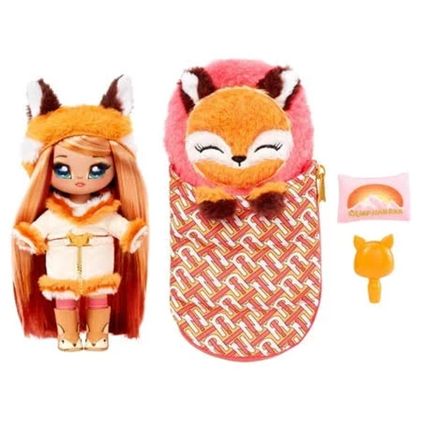 Na! Na! Na! Surprise Camping Doll Sierra Foxtail Fox-Inspired 7.5" Fashion Doll