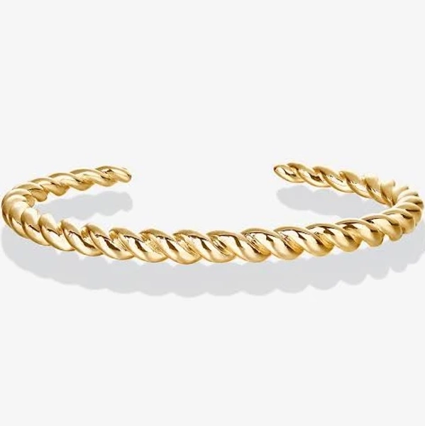 Women's Pavoi Twisted Chunky Bangle Bracelet