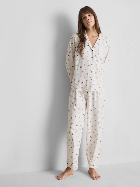 Love To Lounge Printed Boyfriend Pyjamas