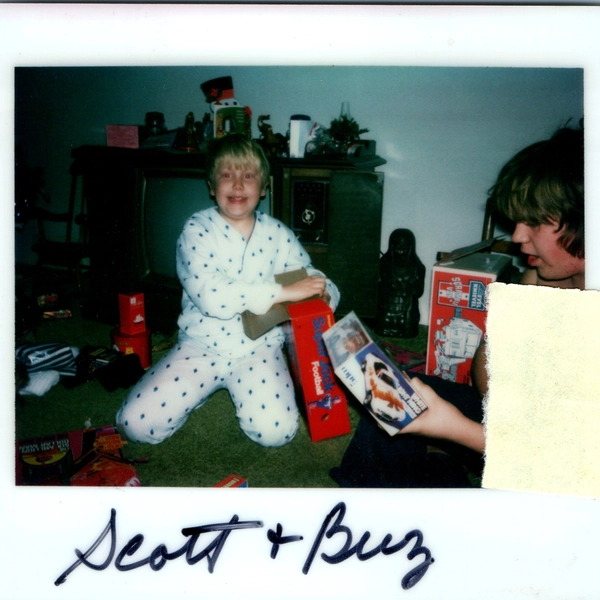 1970s Christmas Boys Toys Snapshot Photo Evel Knievel Super Jock Football Vtg