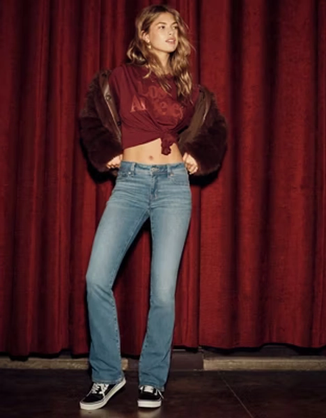 AE Next Level Low-Rise Kick Bootcut Jean