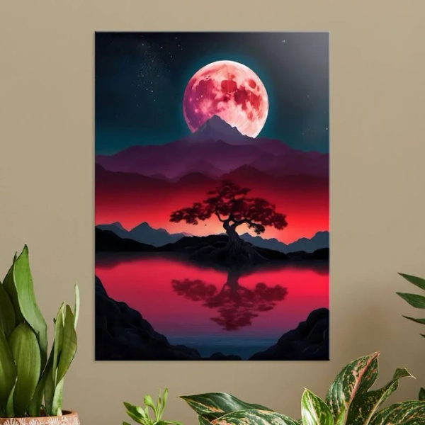 Displate Metal Poster "Beautiful Painting" - Ilustrations Trending - Magnetic Poster - Gift Idea