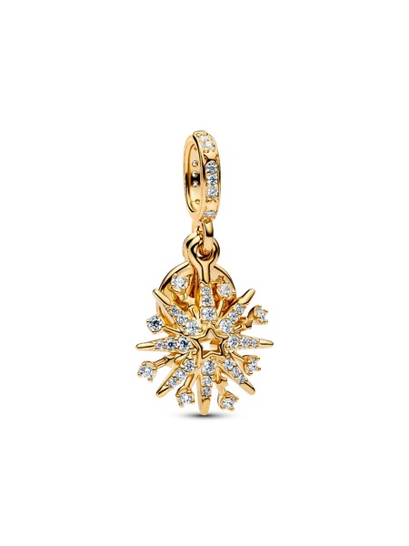 Sparkling Firework Double Dangle Charm