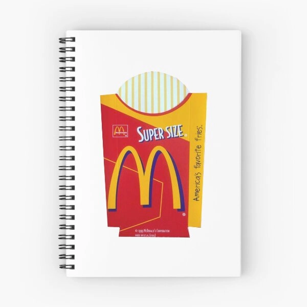 McDonald's Super Size Fries 1999 Journal