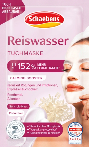 Tuchmaske Reiswasser, 1 St