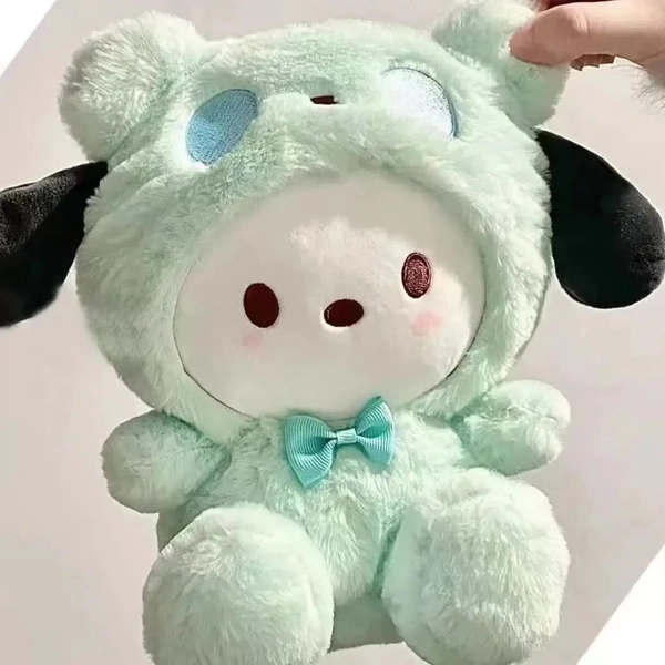 25cm Sanrio Plush Doll Hello Kitty Kuromi Cinnamoroll Cute Toy
