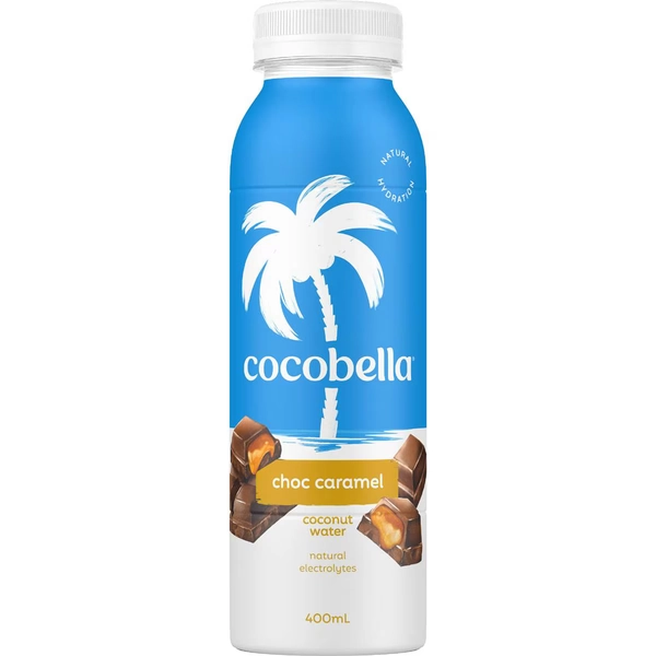 Cocobella Choc Caramel Coconut Water  400mL