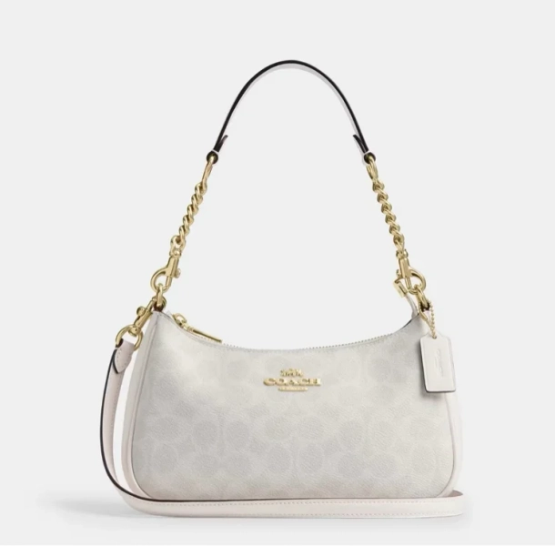 Teri Shoulder Bag In Signature Canvas