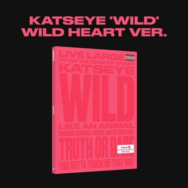 KATSEYE - WILD (Wild Heart Ver.) (Target Exclusive, CD)