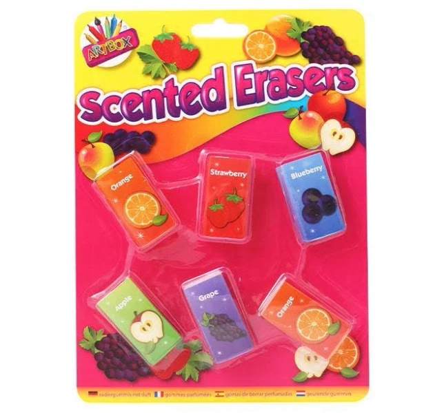 Artbox Scented Eraser Pack of 6