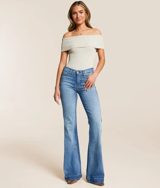 23 Distress Authentic Light Dojo Trouser Stretch Jean