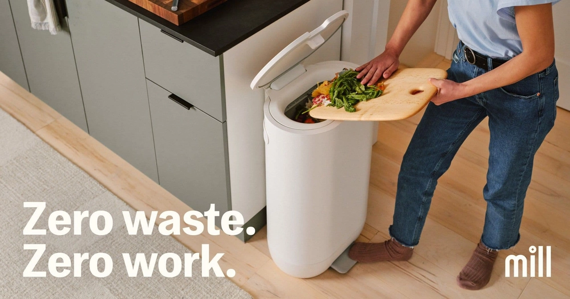 Mill food recycler