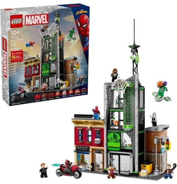 LEGO Marvel Spider-Man vs. Oscorp Building Toy