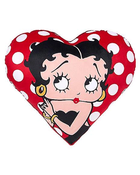 Betty Boop Heart Pillow