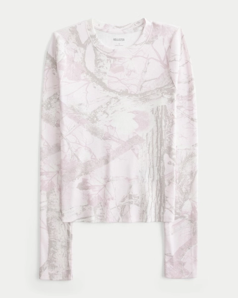 Long-Sleeve Crew Baby Tee