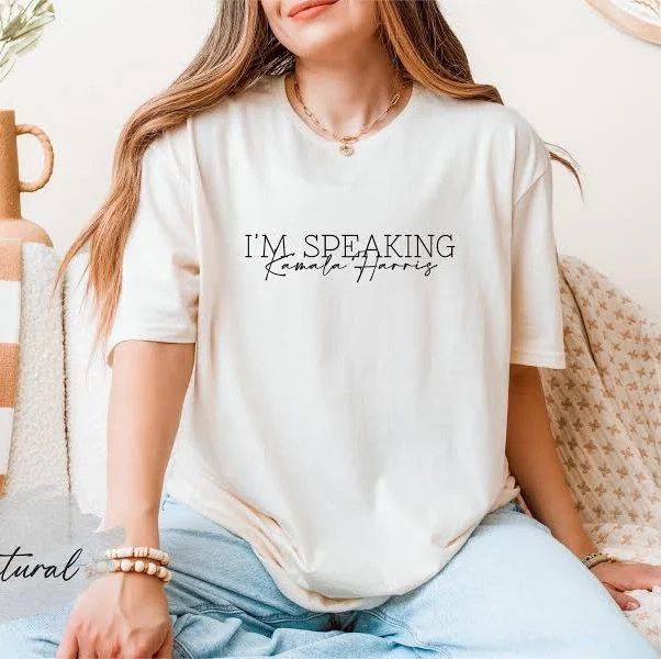 I'm Speaking Kamala Harris Shirt, Kamala Harris Tshirt, Kamala Harris Quotes Shirt, Activist Shirt, Protest Shirt, Democrats, Biden Harris