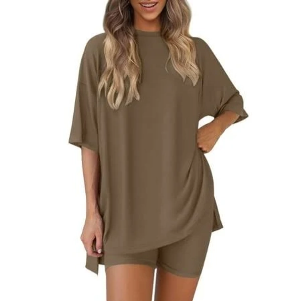 Women's Casual Oversized Two Piece Set