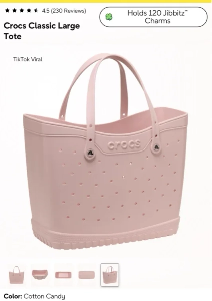 Crocs Classic Large Tote