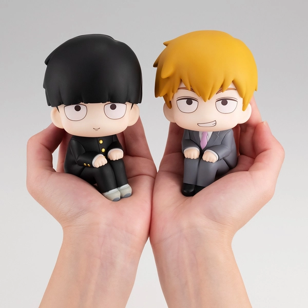 Look Up Series Mob Psycho 100 III Shigeo Kageyama & Arataka Reigen w/ Bonus Cushions