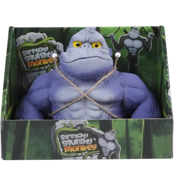 Super Stretchy Gorilla Fidget Toy, Squishy Monkey Squeeze Toy, Stress Relief and Sensory Toy for Kids and Adults, Fun Gift for Fidgeters, Ideal Gift